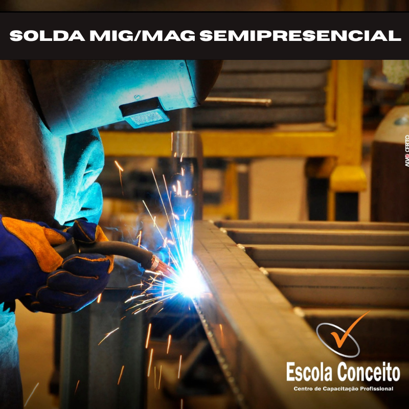 SOLDA MIG/MAG SEMIPRESENCIAL